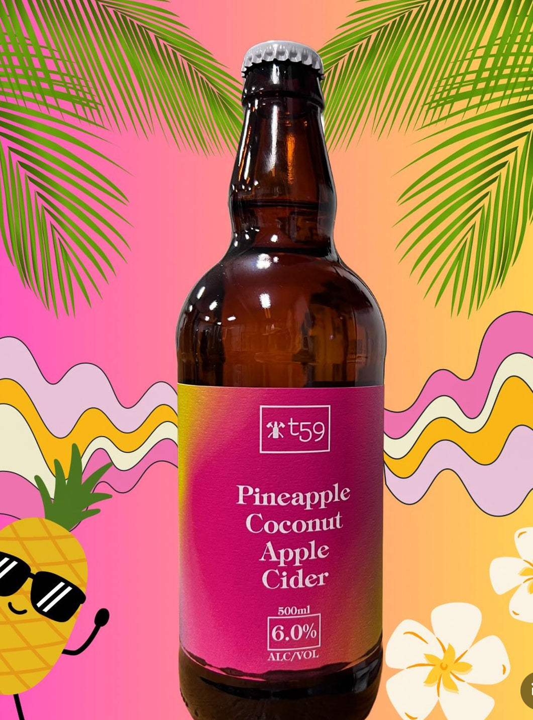 Pineapple Coconut Cider 500mL